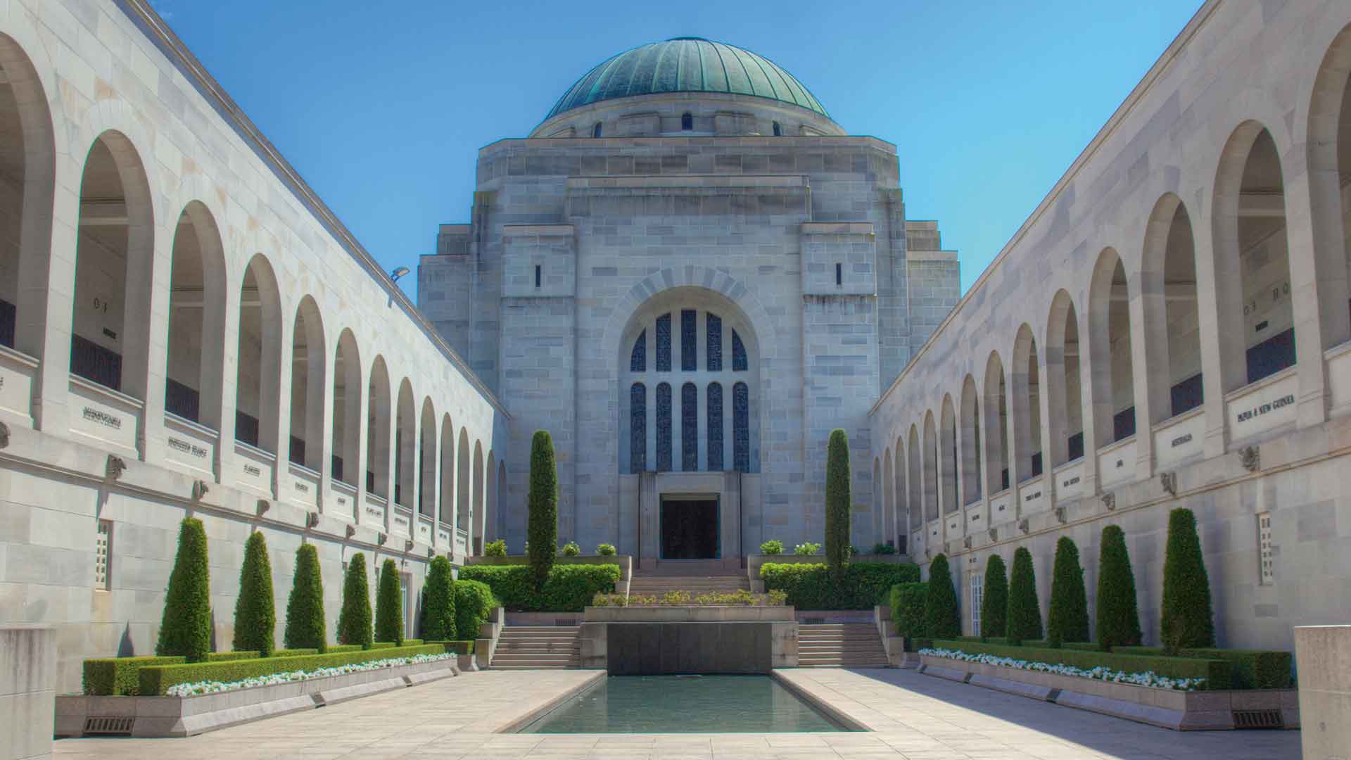 Image of Canberra war memorial